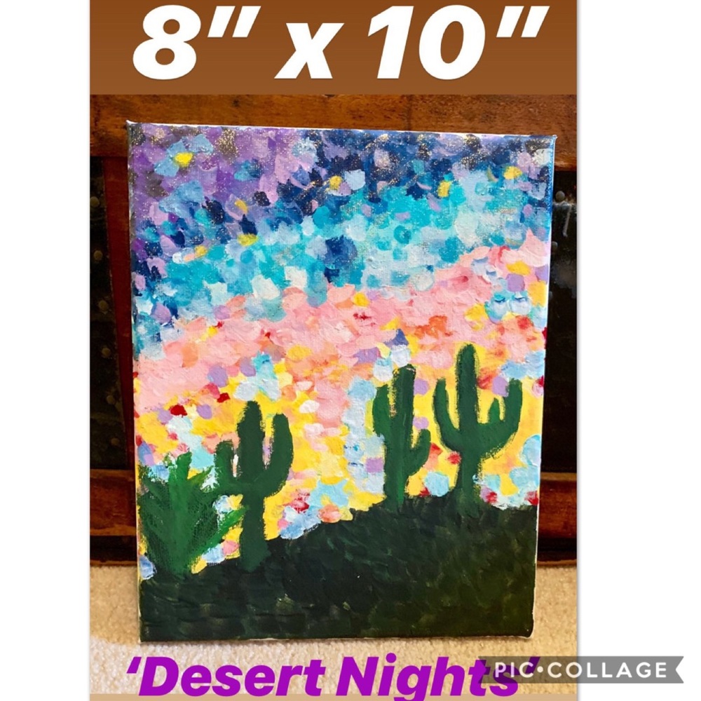 Desert Nights Painting